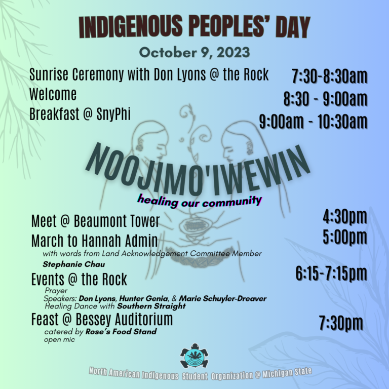 Read more about the article NAISO Plans Full Day of Events for Indigenous Peoples’ Day