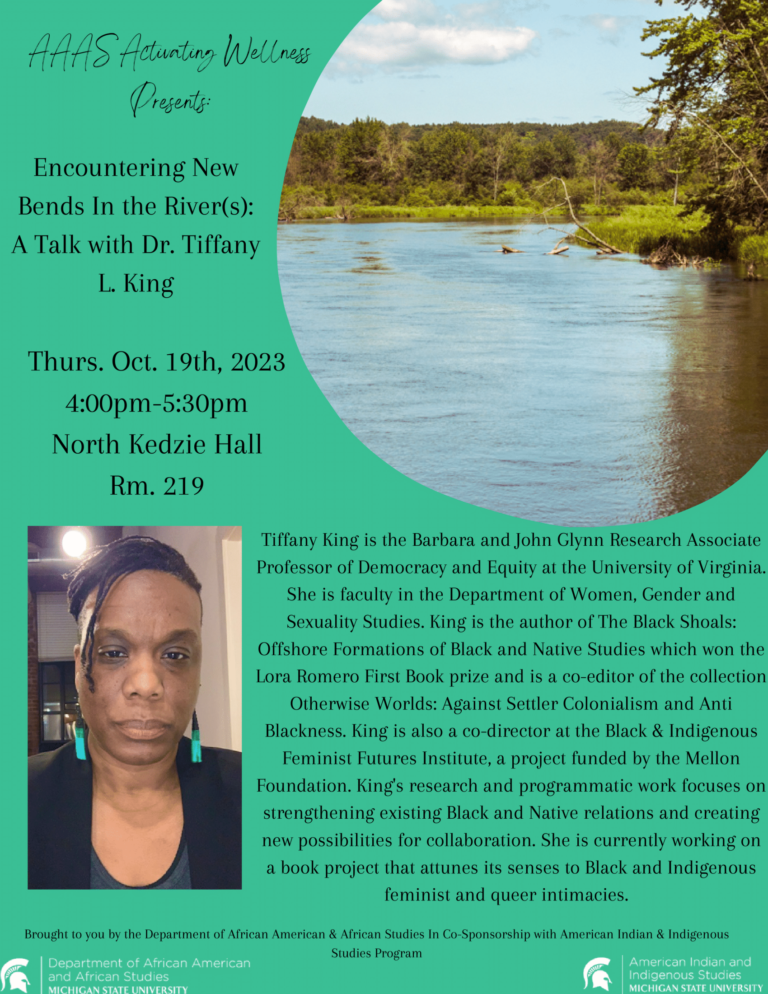Read more about the article Encountering New Bends in Rivers: A Talk with Dr. Tiffany L. King