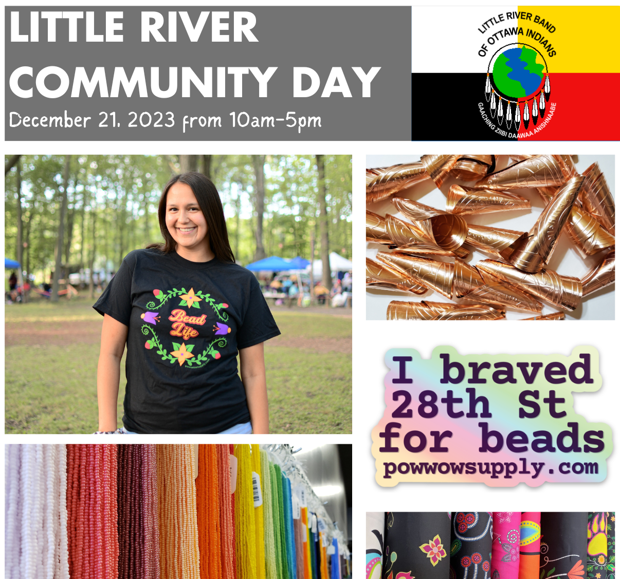 Read more about the article Bead and Powwow Supply to Host LRBOI Community Day